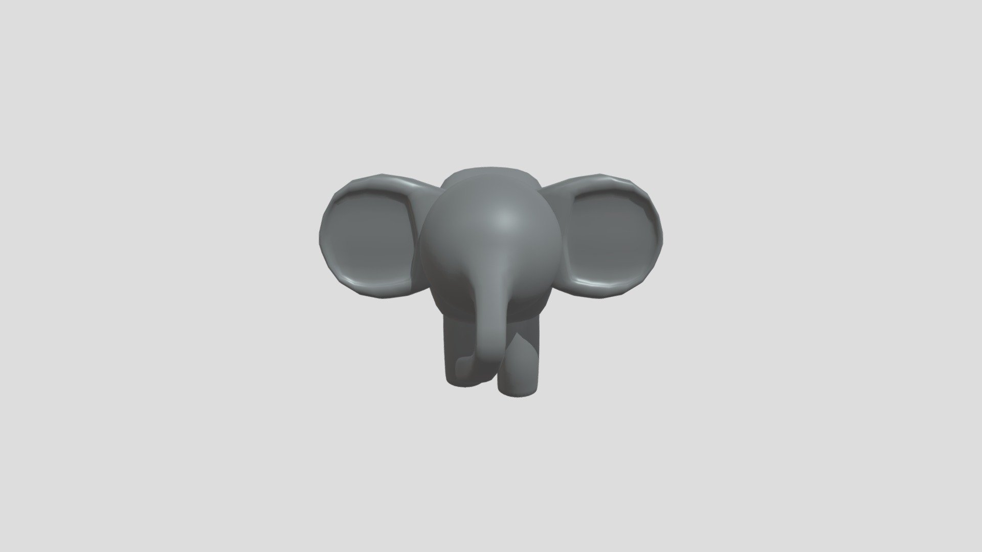 3D Sketchbook 8 - Elephant