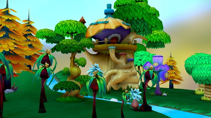 Forest 3D Model