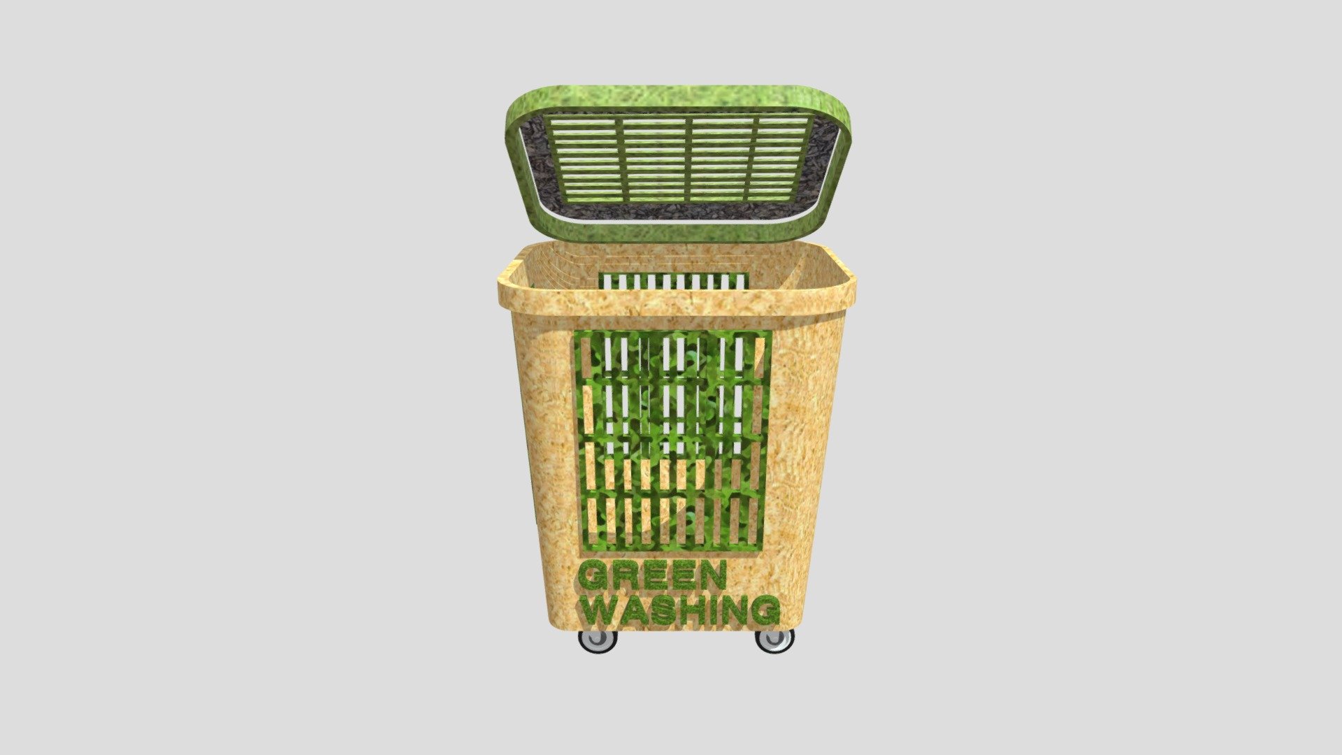 Greenwashing Basket