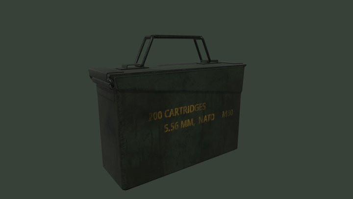 Ammo Case 3D Model