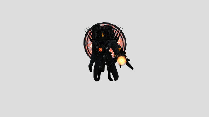 cannon watchman of doom 3D Model