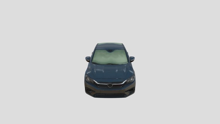 Car no brand 3D Model