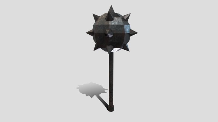 Mace (Low Poly) 3D Model