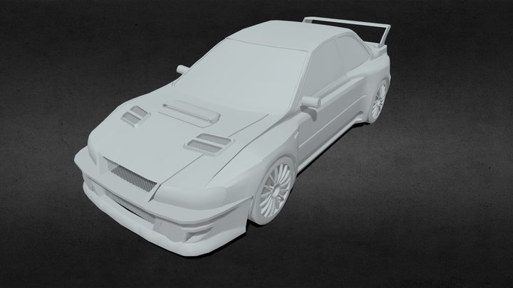 subaru carr 3D Model