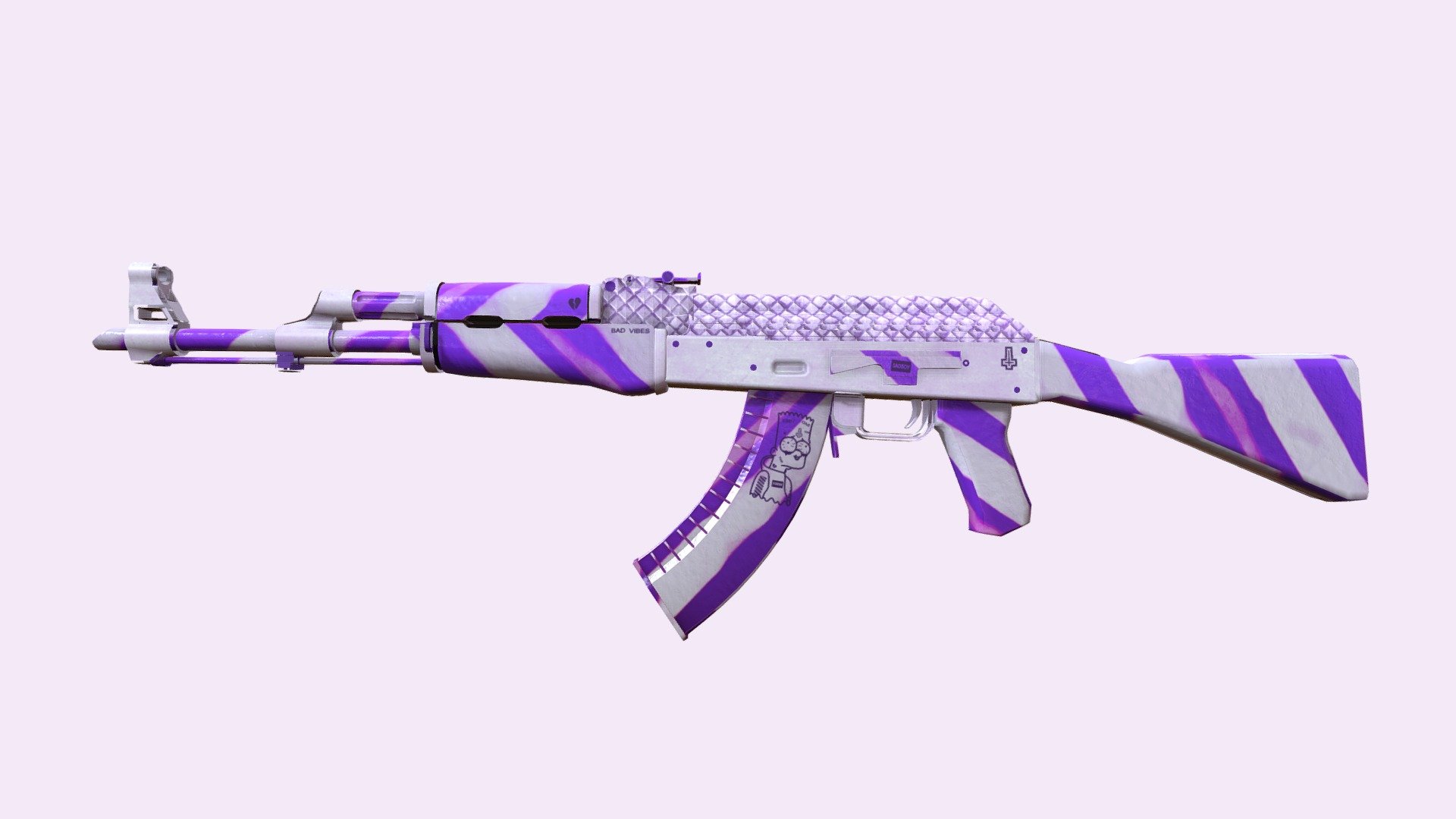 Ak-47 BadVibes Csgo Skin - 3D model by Jan Schmid (@jankschmid ...