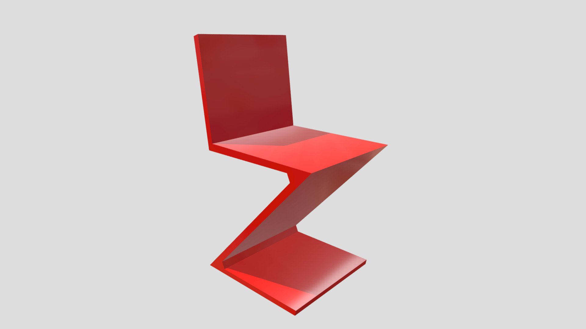 Z Chair 3D model by deathblends [1ffca1c] Sketchfab