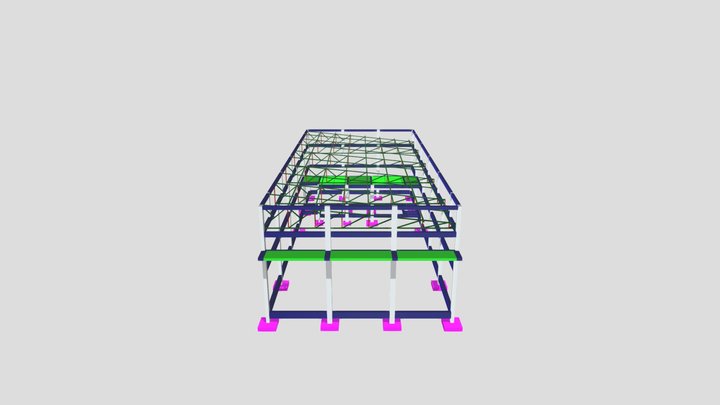 OBRA COMERCIAL - ARAGUACEMA 3D Model