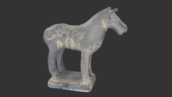 Chinese Terracotta Horse 3D Model