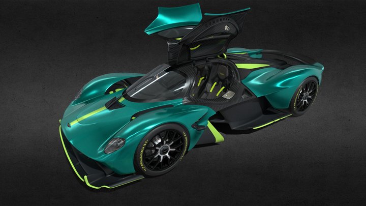 Aston Martin Valkyrie 3D Model