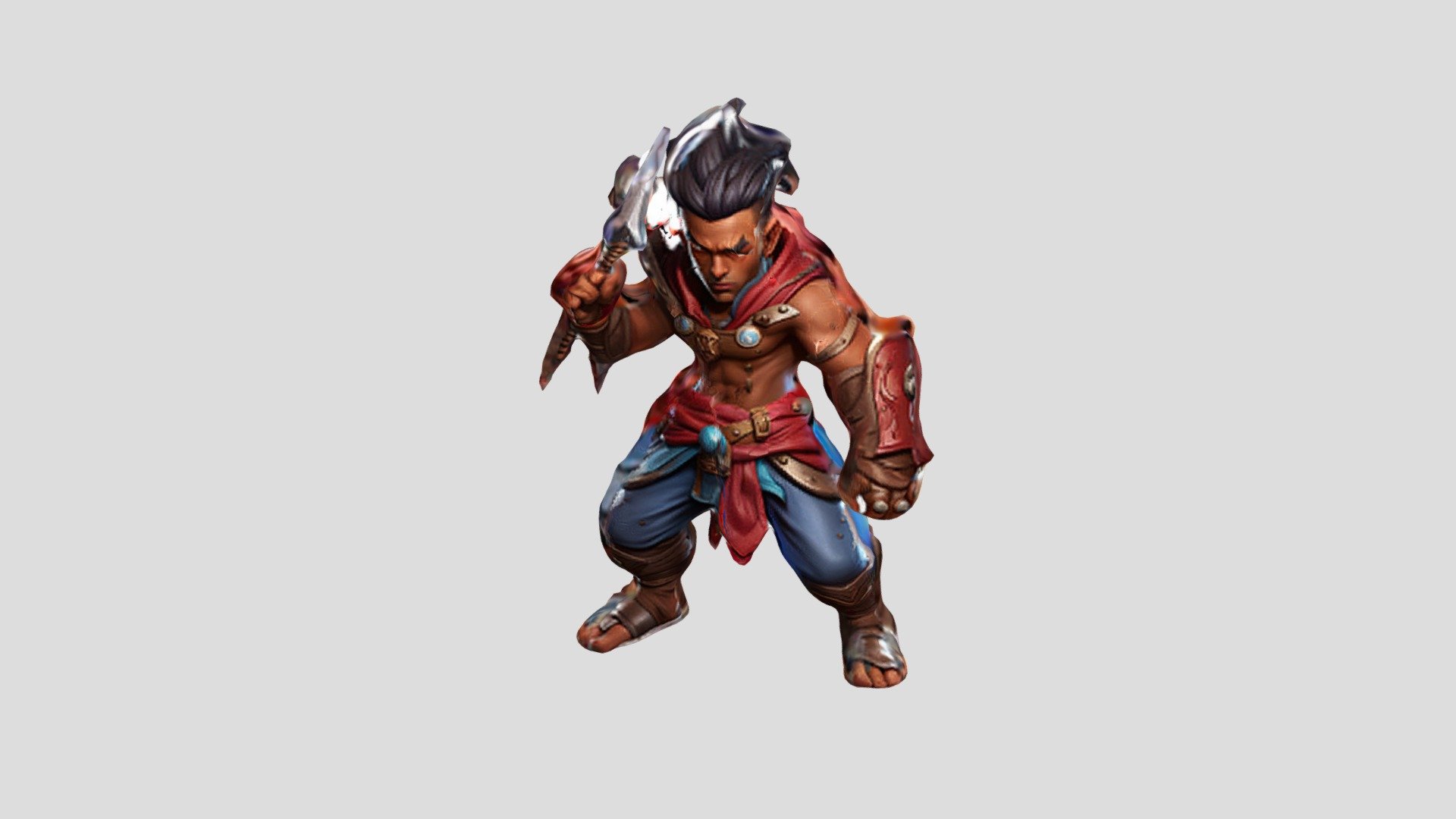 Dota 2 Character A Dota 2 character standing - Download Free 3D model ...