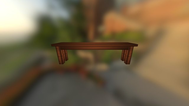 Bänked 3D Model