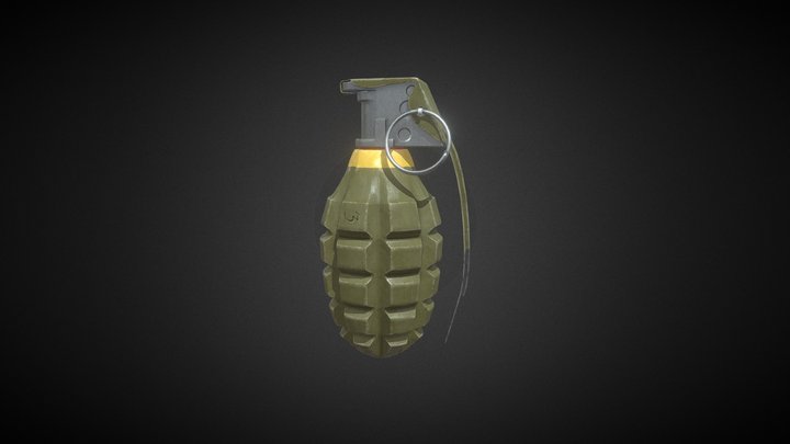 Grenade 3D Model