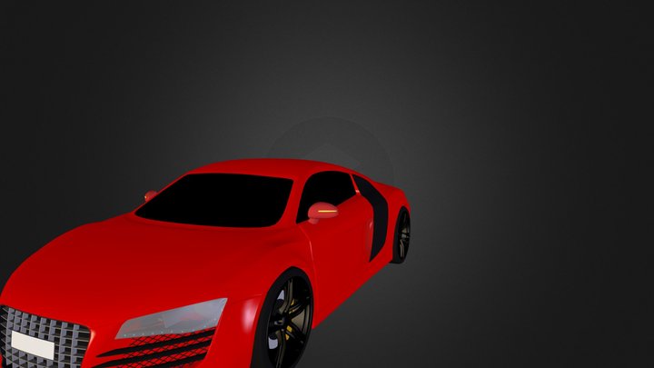 Audi R8 3D Model