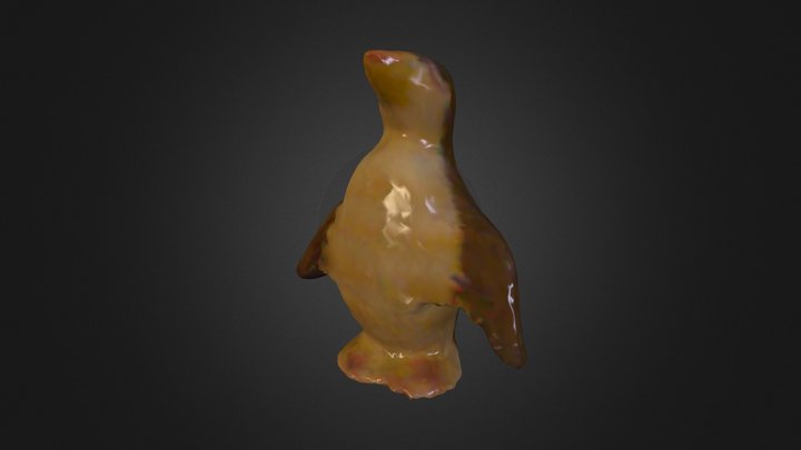 Penguin2 (mesh textured) 3D Model