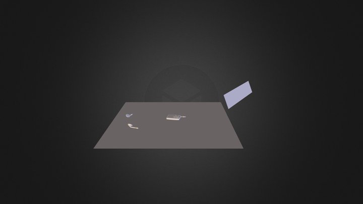 Ear buds_Blender 3D Model