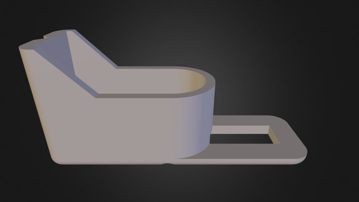 track end cap 3D Model