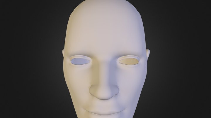 male head.obj 3D Model