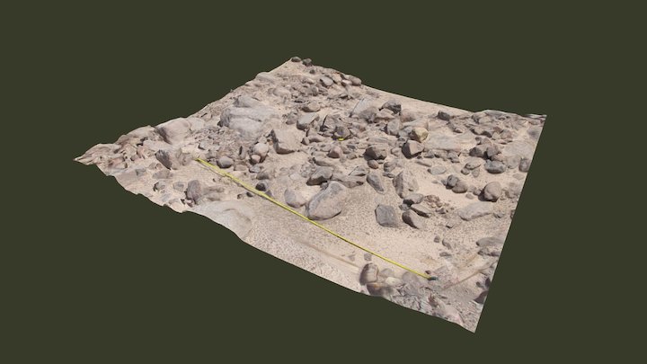 desert pavement Chile Q2 3D Model