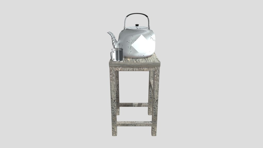 Aluminum Teapot