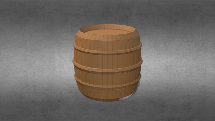 Barrel_01 3D Model