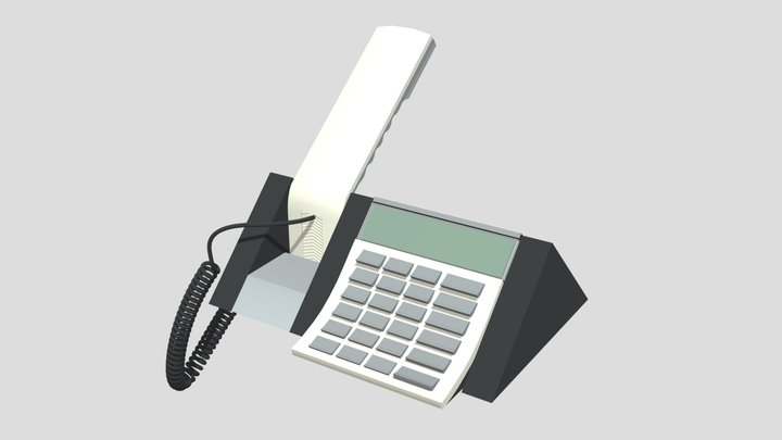 BeoCom 2400 Telephone 3D Model