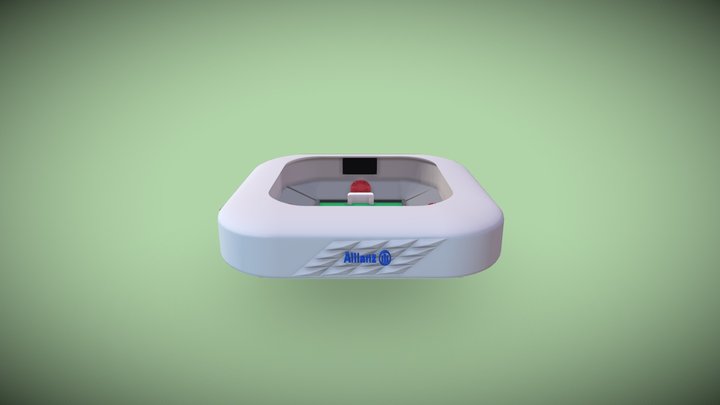 Allianz arena 3D Model