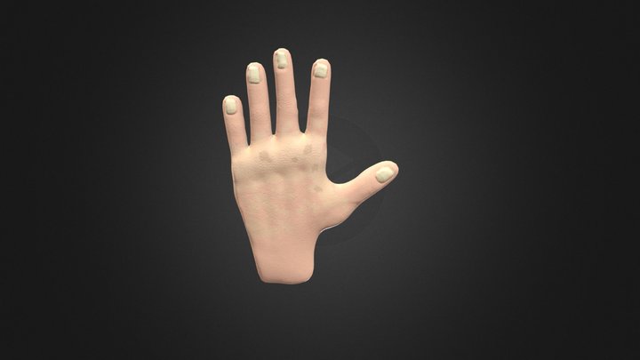 Spooky hand 3D Model