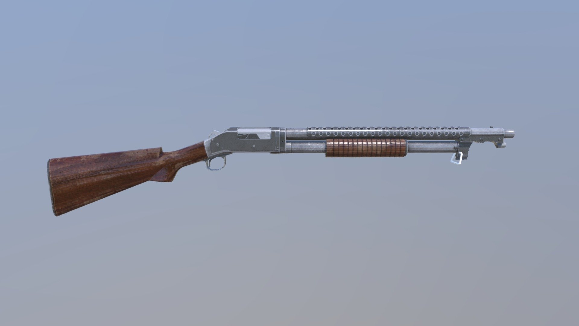 PUBG: S1897 - 3D Model By Halloweeks [2004af0] - Sketchfab