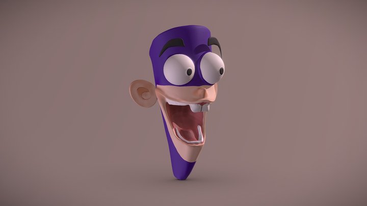 FanboyHead 3D Model