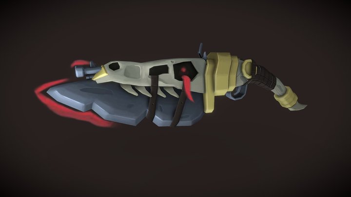 Weaponcraft - Bone Blade 3D Model