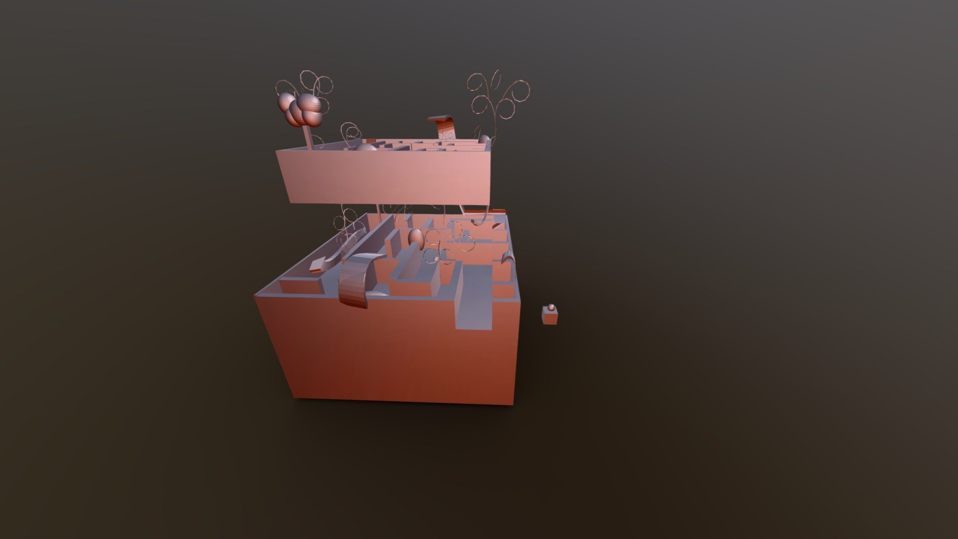 efteling opdracht blockout - 3D model by Sanji Stomper (@67183 ...