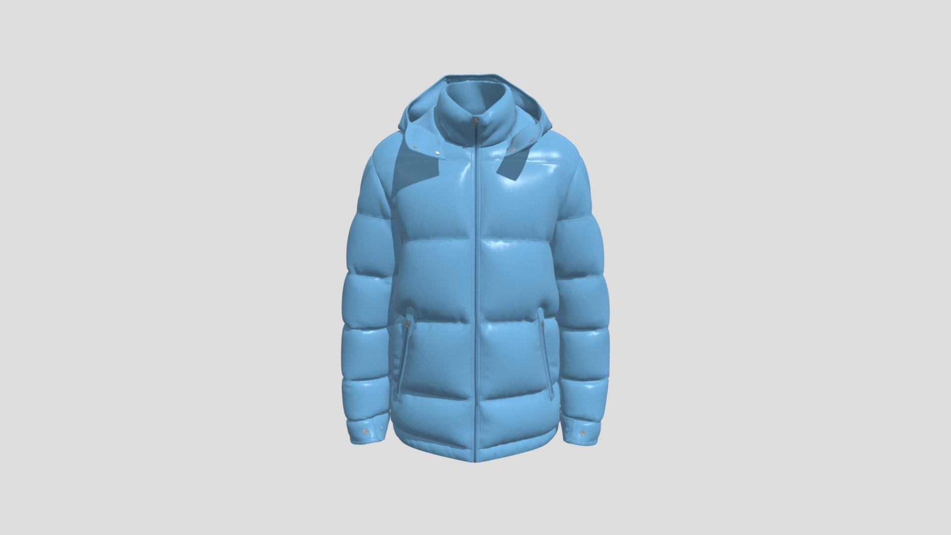 Puffer Jacket - Buy Royalty Free 3D model by najdmie