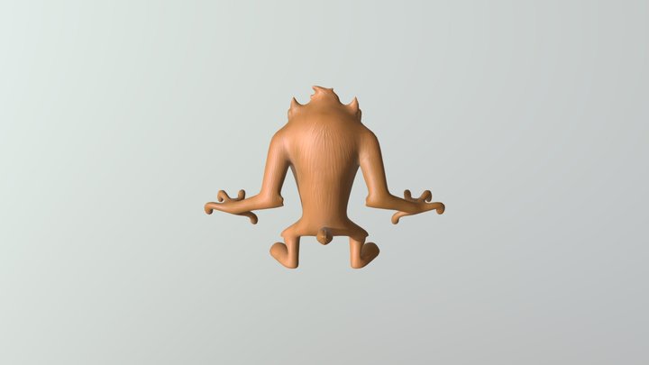 Demonio de Tasmania 3D Model