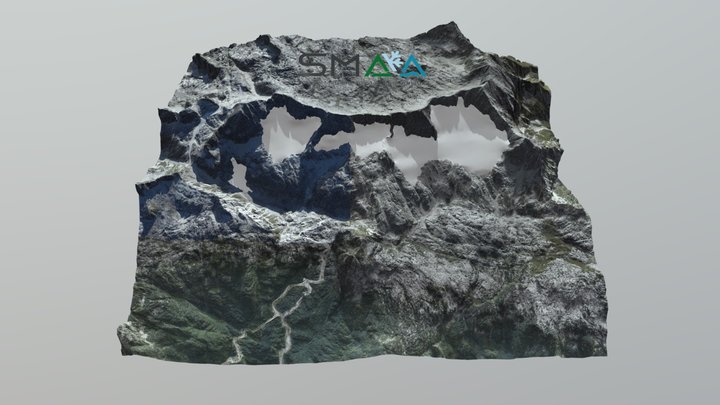 Monte Canin LIA 3D Model