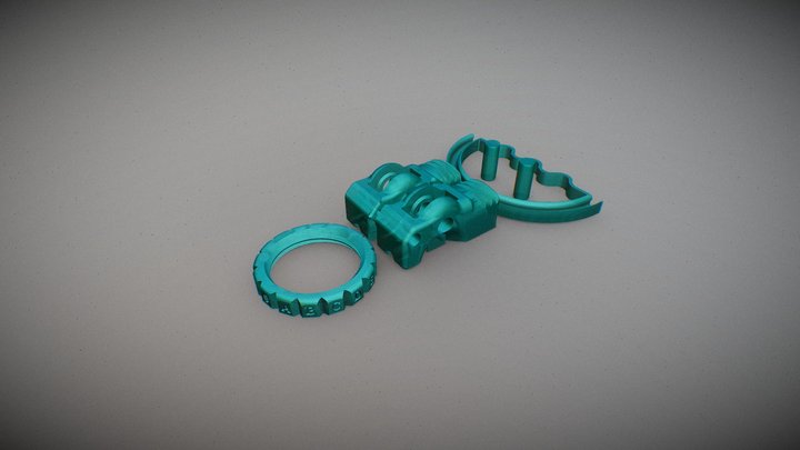 Saintflint Extruder 3D Model