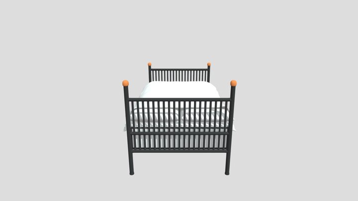 Bed Single 3D Model
