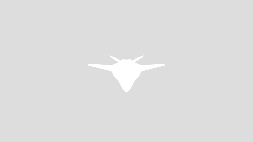Sci Fi Stealth Fighter Jet
