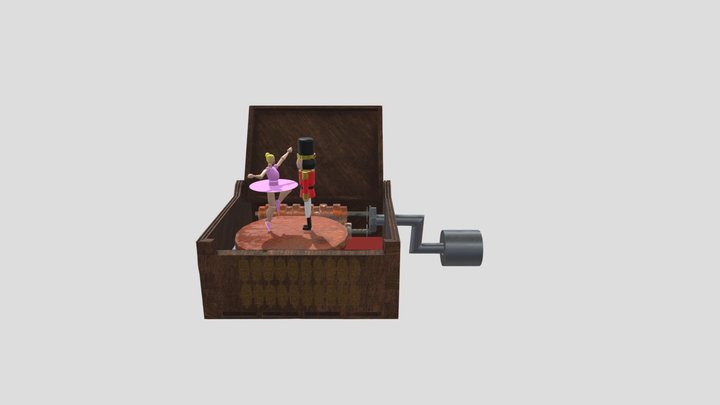 caja musical final 3D Model