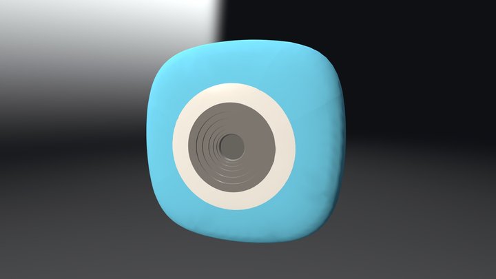 Podo Camera - Blue Edition 3D Model