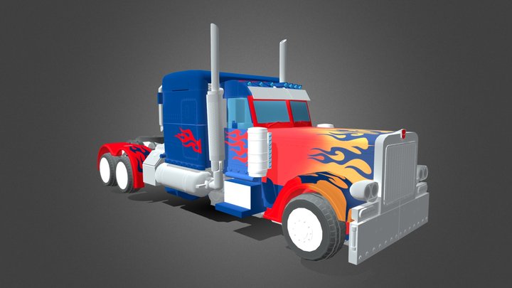 Optimus Prime (Transforming Model) 3D Model