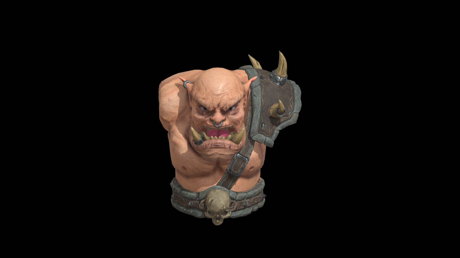 Textured of an Orc