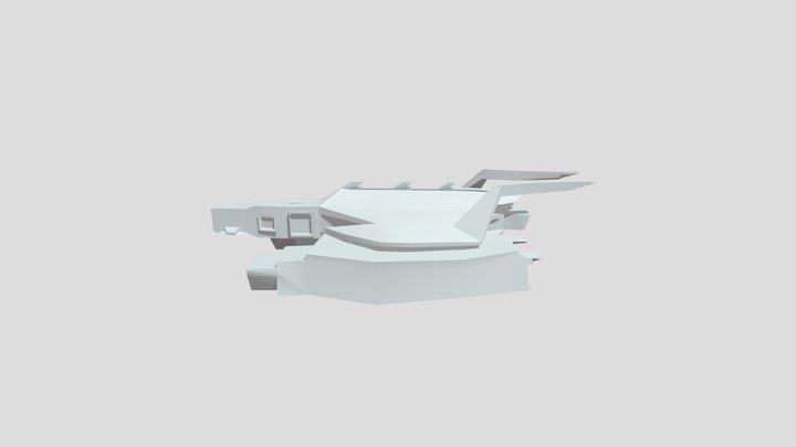 Small Star Ship #1 3D Model