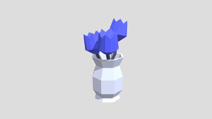 VasewithFlowers 3D Model