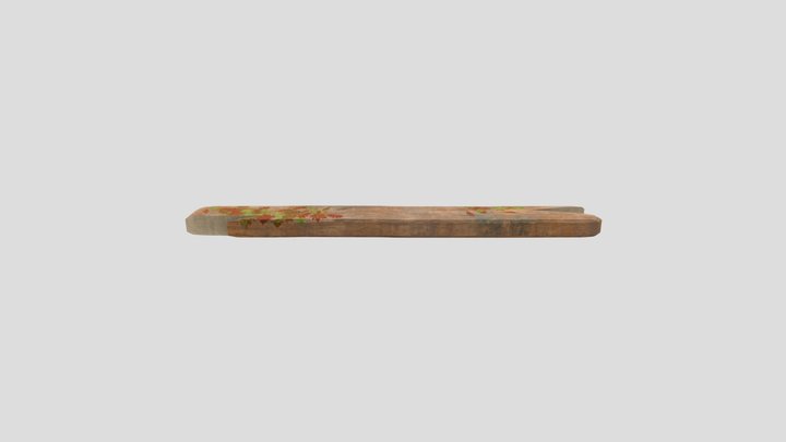Plank 3D Model