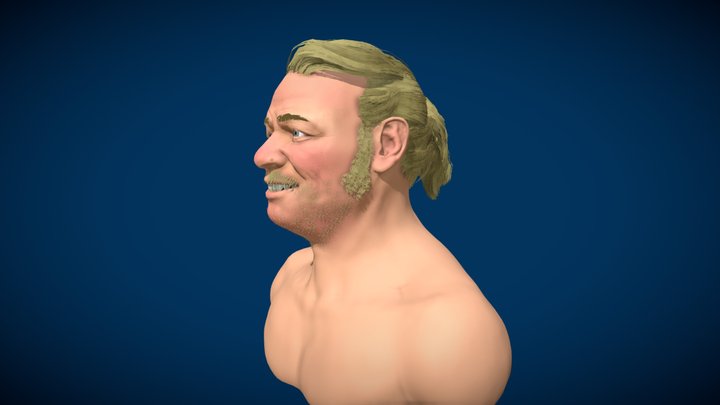 Andrea - portrait 3D Model
