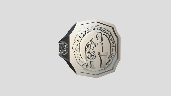 Bague Thomas Sankara 3D Model