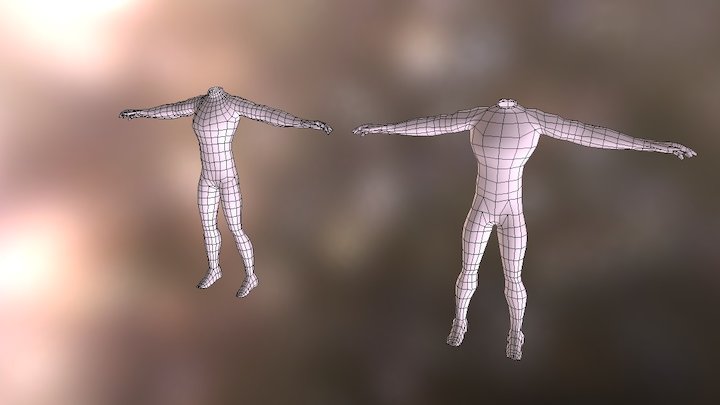 Retopology 3D Model