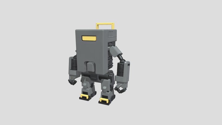 Robot Toy 3D Model