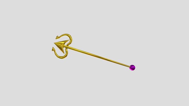 Spear of the golden heart 3D Model