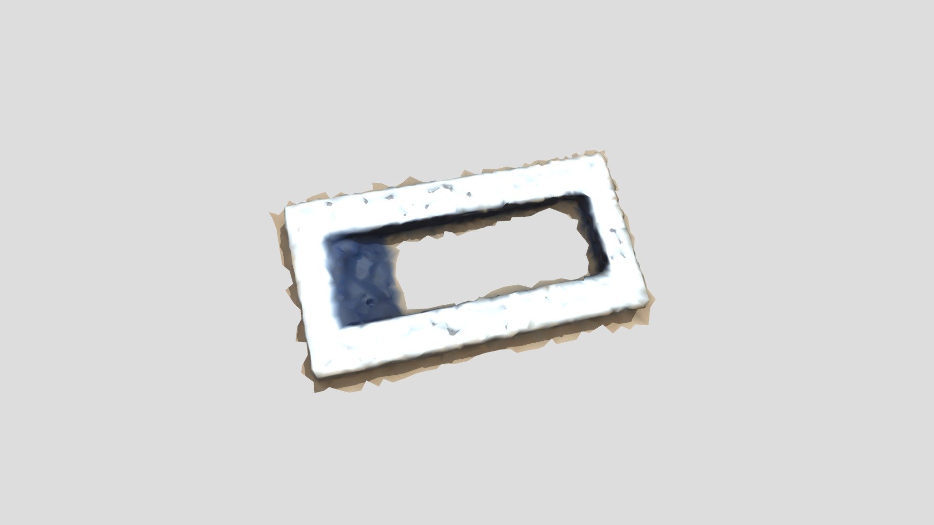 Window 4 - Dark Blue